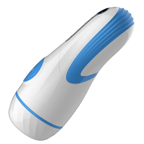 LETEN Auto Clamping Masturbator - 360° Airbag Suction, Dual Clamping & Vibration, Molded Channel