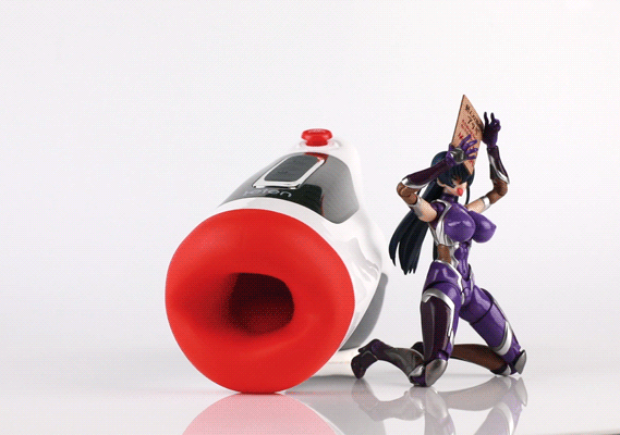 Gas-exploded Oral Sex Cup