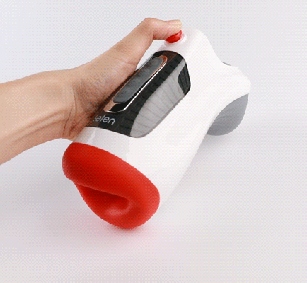 LETEN Air Suction Oral Masturbator - Vacuum Grip, Dual Motor, IPX6 Waterproof