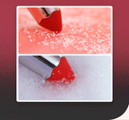 Small Silver Massage Lipstick