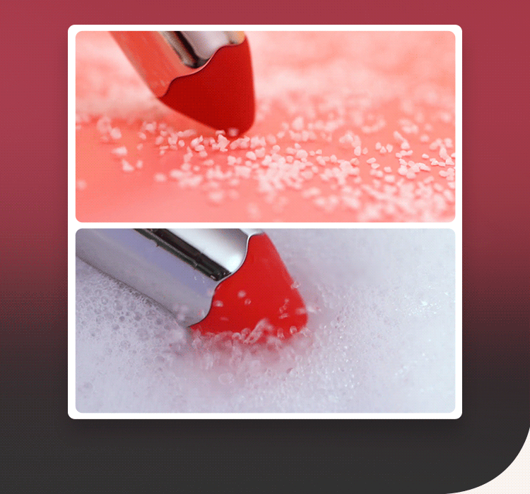 Small Silver Massage Lipstick