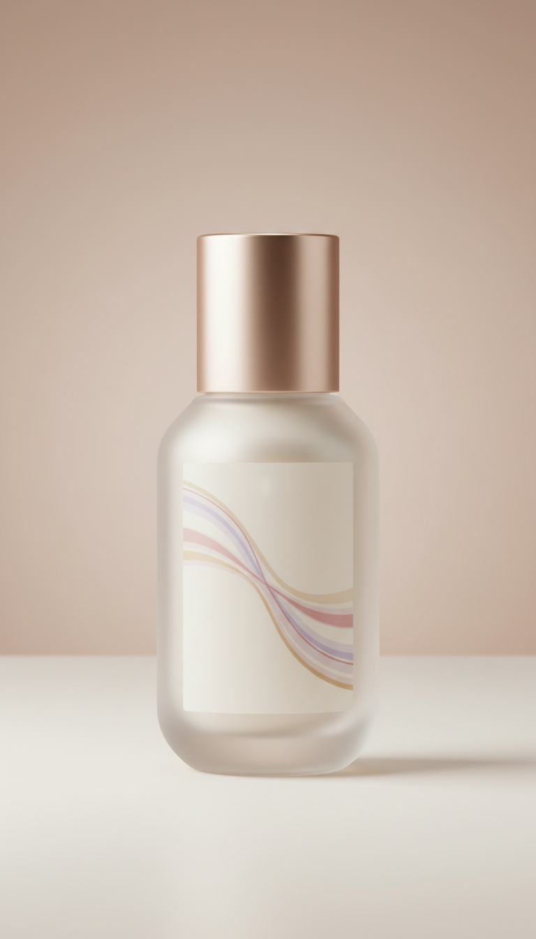 Luminous Veil Moisturizer Glass Bottle